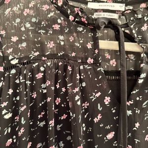 RESERVED floral dress- European style